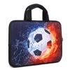 11" 11.6" 12" 12.1" 12.5" inch Laptop Carrying Bag Chromebook Case Notebook Ultrabook Bag Tablet Cover Neoprene Sleeve Fit Apple MacBook Air Samsung Google Acer HP DELL Lenovo Asus(Football Fire) view 3