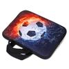 11" 11.6" 12" 12.1" 12.5" inch Laptop Carrying Bag Chromebook Case Notebook Ultrabook Bag Tablet Cover Neoprene Sleeve Fit Apple MacBook Air Samsung Google Acer HP DELL Lenovo Asus(Football Fire) view 4