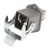 09452151560 - In-Line Adapter, Cat6, RJ45, RJ45, Adapter, In-Line, Han 3A Series, Jack, 8 Positions view 1