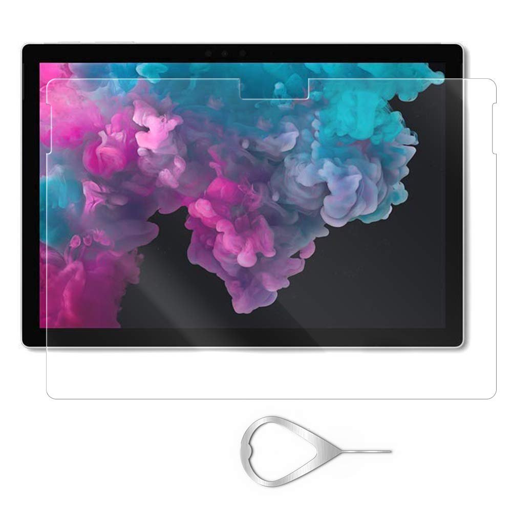 AceSoft Tempered Glass Screen Protector Designed Compatible with Surface Pro 7 (12.3 inch / 2019) [9H Hardness/Case-Friendly]