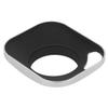 Haoge LH-W39P 39mm Square Metal Screw-in Lens Hood Hollow Out Designed with Cap for Leica Rangefinder Camera with 39mm E39 Filter Thread Lens Silver view 4