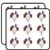 18 Pcs Dream Catcher with Colorful Sparrow and Red Roses 2" Stickers Decals Laptop Notebook Phone Waterproof Vinyl Trendy view 1