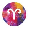 18 Pcs Watercolor Sponge Paint Zodiac Sign Icon 2" Stickers Decals Laptop Notebook Phone Waterproof Vinyl Trendy view 2