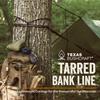Texas Bushcraft Tarred Bank Line Twine - #36 Black Nylon String for Fishing, Camping and Outdoor Survival Strong, Weather Resistant Bankline Cordage for Trotline (1/4 lb, Twisted) view 2