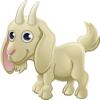 18 Pcs Pretty Beige Baby Goat Ram Cartoon 2" Stickers Decals Laptop Notebook Phone Waterproof Vinyl Trendy view 2
