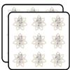 18 Pcs Delicate Cream Feminine Horse with Mandala Flowers 2" Stickers Decals Laptop Notebook Phone Waterproof Vinyl Trendy view 1