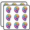 18 Pcs Cool Rainbow Conch Seashell Cartoon Icon 2" Stickers Decals Laptop Notebook Phone Waterproof Vinyl Trendy view 1