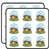 18 Pcs Cool Peaceful Nature Lover Mountain Camp Cartoon Icon 2" Stickers Decals Laptop Notebook Phone Waterproof Vinyl Trendy view 1