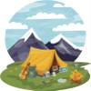 18 Pcs Cool Peaceful Nature Lover Mountain Camp Cartoon Icon 2" Stickers Decals Laptop Notebook Phone Waterproof Vinyl Trendy view 2