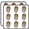 18 Pcs Cute Owl with Wide Eyes and Aviator Hat 2" Stickers Decals Laptop Notebook Phone Waterproof Vinyl Trendy view 1
