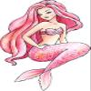 18 Pcs Pretty Sexy Pen Art Watercolor Mermaid Cartoon - Pink 2" Stickers Decals Laptop Notebook Phone Waterproof Vinyl Trendy view 2