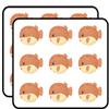 18 Pcs Cute Happy Baby Sea Creature Cartoon - Fish 2" Stickers Decals Laptop Notebook Phone Waterproof Vinyl Trendy view 1