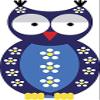 18 Pcs Cool Floral Daisy Blue Owl Cartoon 2" Stickers Decals Laptop Notebook Phone Waterproof Vinyl Trendy view 2