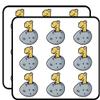 18 Pcs Cute Hatching Baby Dinosaur Cartoon - Stegosaurus 2" Stickers Decals Laptop Notebook Phone Waterproof Vinyl Trendy view 1