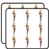 18 Pcs Sexy Curvy Woman in Black Elegant Lingerie Cartoon 2" Stickers Decals Laptop Notebook Phone Waterproof Vinyl Trendy view 1