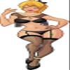 18 Pcs Sexy Curvy Woman in Black Elegant Lingerie Cartoon 2" Stickers Decals Laptop Notebook Phone Waterproof Vinyl Trendy view 2