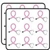 18 Pcs Simple Breast Cancer Pink Stethoscope Cartoon 2" Stickers Decals Laptop Notebook Phone Waterproof Vinyl Trendy view 1