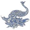 18 Pcs Pretty Marble Blue Yellow Peacock 2" Stickers Decals Laptop Notebook Phone Waterproof Vinyl Trendy view 2