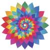 18 Pcs Geometric Rainbow Lotus Mandala Flower 2" Stickers Decals Laptop Notebook Phone Waterproof Vinyl Trendy view 2
