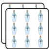 18 Pcs Simple Holy Water Bottle Vail Cartoon 2" Stickers Decals Laptop Notebook Phone Waterproof Vinyl Trendy view 1