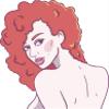 18 Pcs Sexy Topless Comic Woman with Red Hair Afro Cartoon 2" Stickers Decals Laptop Notebook Phone Waterproof Vinyl Trendy view 2