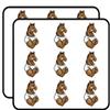 18 Pcs Cool Strong Tough Angry Sport School Mascot Cartoon - Horse Mustang 2" Stickers Decals Laptop Notebook Phone Waterproof Vinyl Trendy view 1