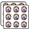 18 Pcs Pretty Sky Circle Icon with Cacti #2 2" Stickers Decals Laptop Notebook Phone Waterproof Vinyl Trendy view 1