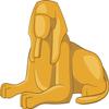 18 Pcs Cool Simple Golden Egyptian Sphynx Cartoon 2" Stickers Decals Laptop Notebook Phone Waterproof Vinyl Trendy view 2