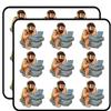 18 Pcs Caveman on Laptop Oxymoron Cartoon 2" Stickers Decals Laptop Notebook Phone Waterproof Vinyl Trendy view 1