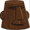 18 Pcs Classic Traditional Hawaiian Tiki God Head Totem Cartoon -Dark Brown 2" Stickers Decals Laptop Notebook Phone Waterproof Vinyl Trendy view 2