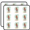 18 Pcs Cute Hipster Holiday Winter Reindeer Cartoon 2" Stickers Decals Laptop Notebook Phone Waterproof Vinyl Trendy
