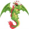 18 Pcs Cute Adorable Girly Green Baby Flying Dragon Cartoon 2" Stickers Decals Laptop Notebook Phone Waterproof Vinyl Trendy view 2