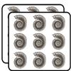 18 Pcs Pretty Pen Sketch Brown Conch Sea Shell Cartoon 2" Stickers Decals Laptop Notebook Phone Waterproof Vinyl Trendy view 1