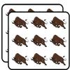 18 Pcs Angry Raging Brown Bull Cartoon 2" Stickers Decals Laptop Notebook Phone Waterproof Vinyl Trendy view 1