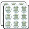 18 Pcs Simple Classic Athens Greece Parthenon Cartoon Icon 2" Stickers Decals Laptop Notebook Phone Waterproof Vinyl Trendy view 1