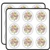 18 Pcs Pretty Little Girl with Floral Wild Flower Hair 2" Stickers Decals Laptop Notebook Phone Waterproof Vinyl Trendy view 1