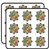 18 Pcs Cool Floral Galaxy Star Cartoon Icon 2" Stickers Decals Laptop Notebook Phone Waterproof Vinyl Trendy view 1