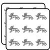 18 Pcs Cool Simple Asian Tiger Cartoon 2" Stickers Decals Laptop Notebook Phone Waterproof Vinyl Trendy view 1
