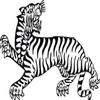 18 Pcs Cool Simple Asian Tiger Cartoon 2" Stickers Decals Laptop Notebook Phone Waterproof Vinyl Trendy view 2