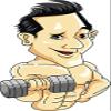 18 Pcs Cool Simple Buff Athletic Body Fit Man Cartoon 2" Stickers Decals Laptop Notebook Phone Waterproof Vinyl Trendy view 2