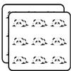 18 Pcs Cute Adorable Kawaii Panda Bear Rug Cartoon Icon 2" Stickers Decals Laptop Notebook Phone Waterproof Vinyl Trendy view 1