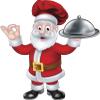 18 Pcs Holiday Chef Santa Claus Cartoon 2" Stickers Decals Laptop Notebook Phone Waterproof Vinyl Trendy view 2