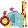 18 Pcs Adorable Cute Zoo Animals Cartoon 2" Stickers Decals Laptop Notebook Phone Waterproof Vinyl Trendy view 2