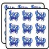 18 Pcs Angry Blue Crab Lobster Cartoon 2" Stickers Decals Laptop Notebook Phone Waterproof Vinyl Trendy view 1