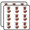 18 Pcs Cool Strong Tough Angry Sport School Mascot Cartoon - Bull 2" Stickers Decals Laptop Notebook Phone Waterproof Vinyl Trendy view 1