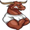 18 Pcs Cool Strong Tough Angry Sport School Mascot Cartoon - Bull 2" Stickers Decals Laptop Notebook Phone Waterproof Vinyl Trendy view 2