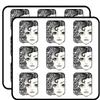 18 Pcs Cute Innocent Anime Little Girl Art Cartoon Icon #3 2" Stickers Decals Laptop Notebook Phone Waterproof Vinyl Trendy view 1
