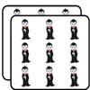 18 Pcs Happy Cute Halloween Teen Kid Vampire Cartoon 2" Stickers Decals Laptop Notebook Phone Waterproof Vinyl Trendy view 1