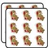 18 Pcs Cute Puppy Dog on Bones Throne Cartoon 2" Stickers Decals Laptop Notebook Phone Waterproof Vinyl Trendy view 1