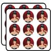 18 Pcs Cool Pretty Retro Vintage Elegant Formal Woman Cartoon Icon 2" Stickers Decals Laptop Notebook Phone Waterproof Vinyl Trendy view 1